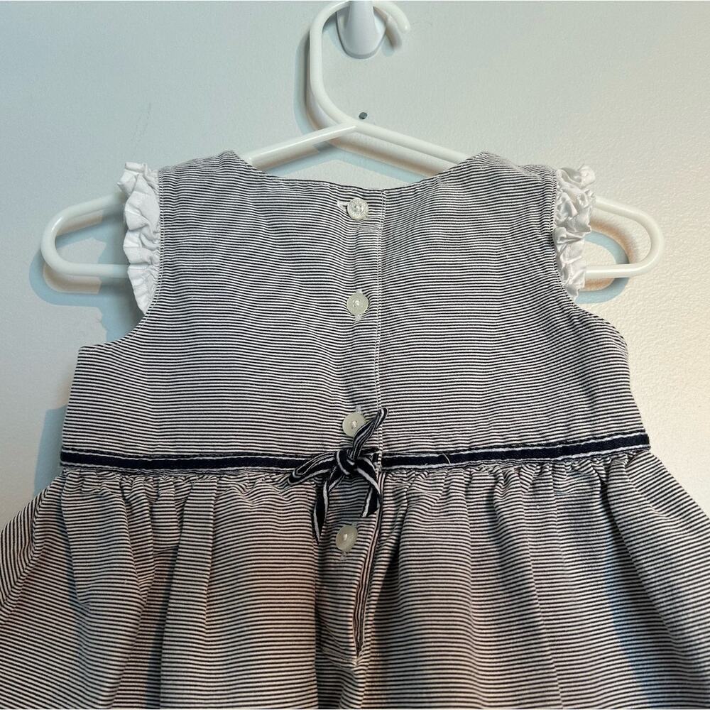 Baby GAP Navy & White Party Dress – Baby Girl 6–12 Months - Picture 7 of 7